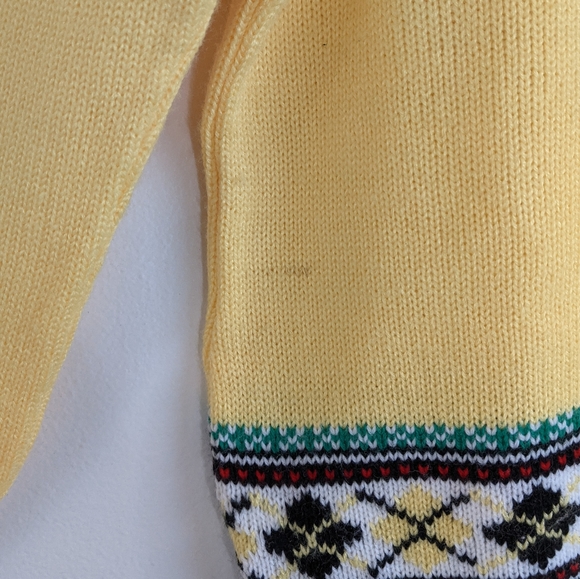 Vintage 80s Kitschy Cat Grandma Soft Grunge Crew Neck Knit Sweater - Picture 10 of 11